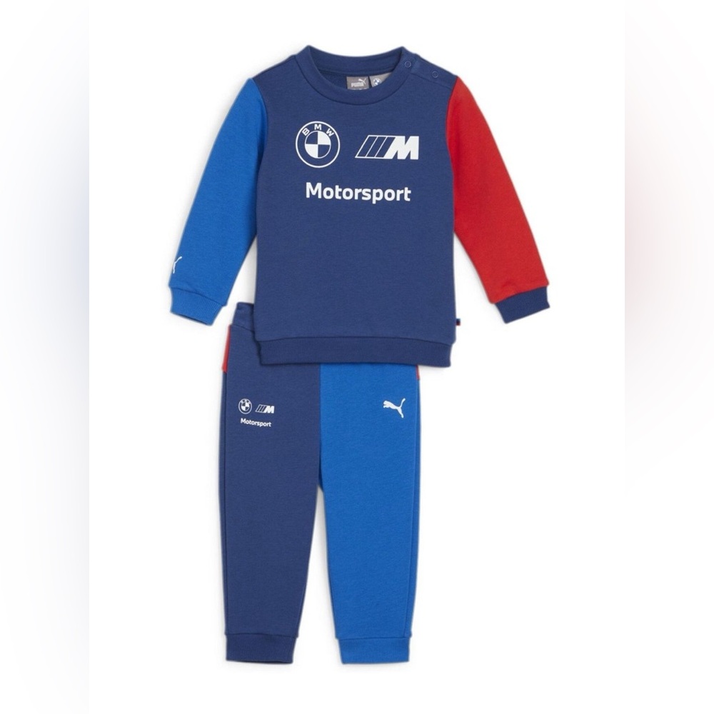 Puma Blue Kids Unisex BMW M Motorsport set